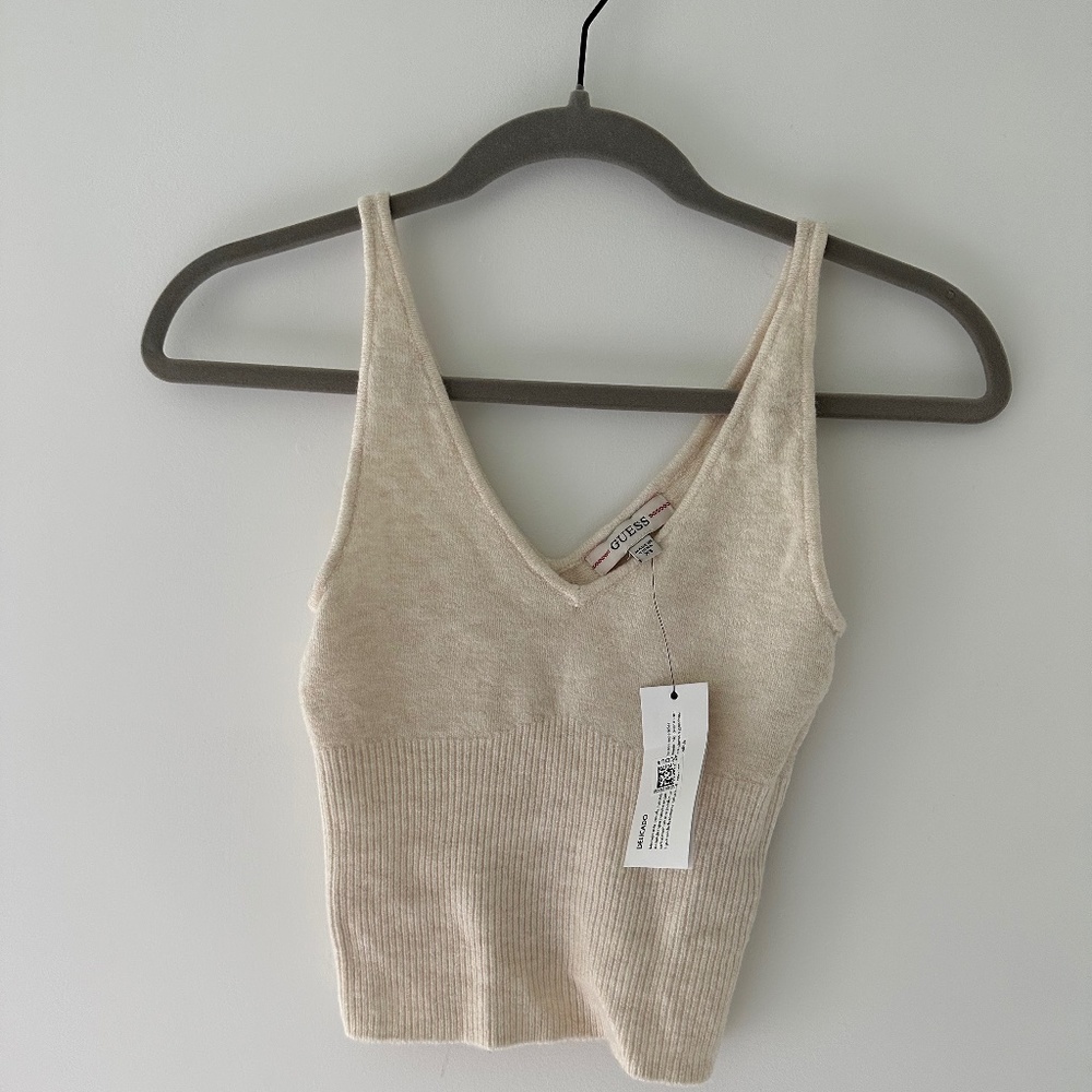 Knit tank top